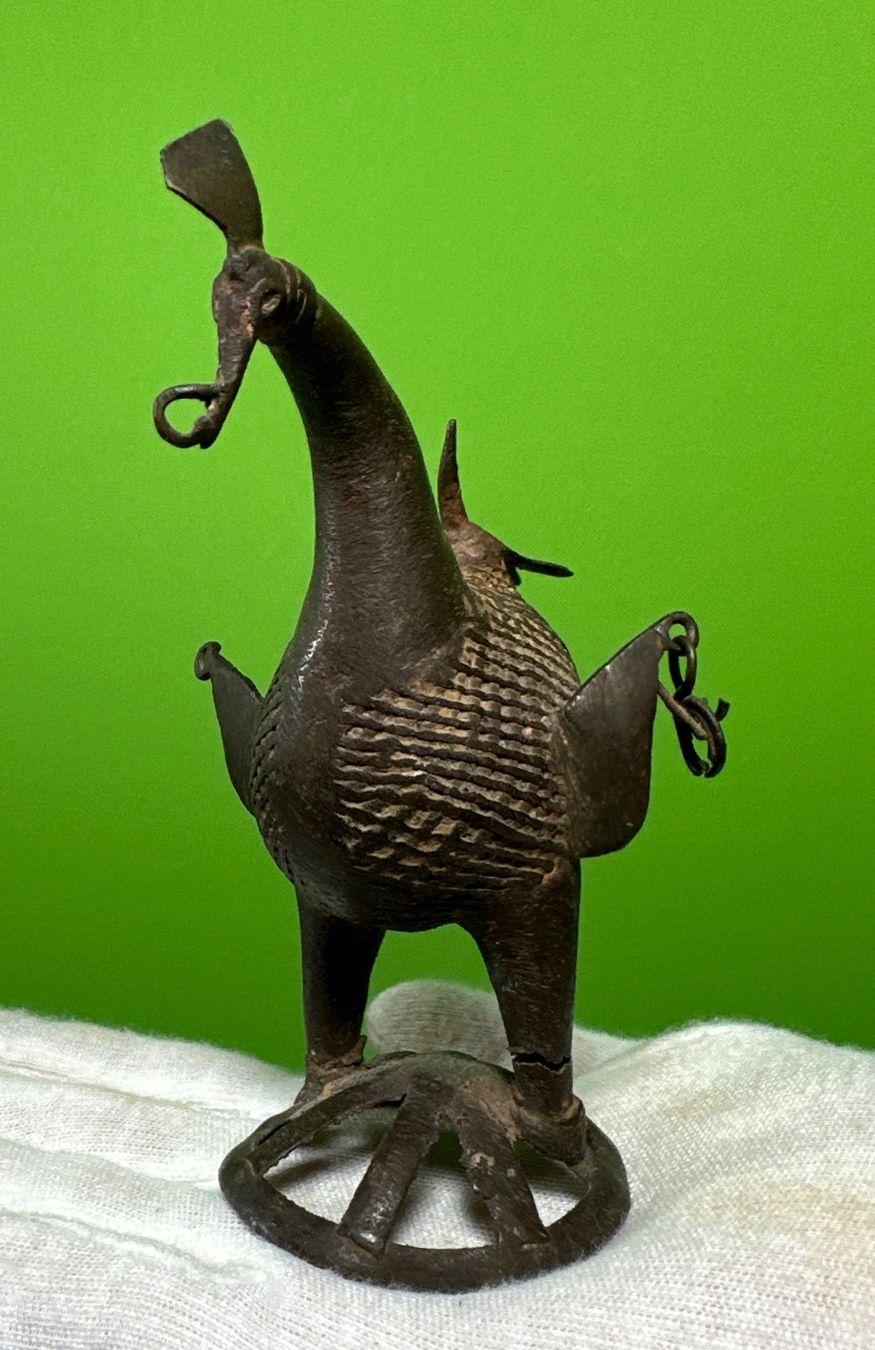 Sculture & Statue: Antike Bronze Figur eines stilisierten Pfaus – Usato da Horgen venduto da eli_9xdn 1
