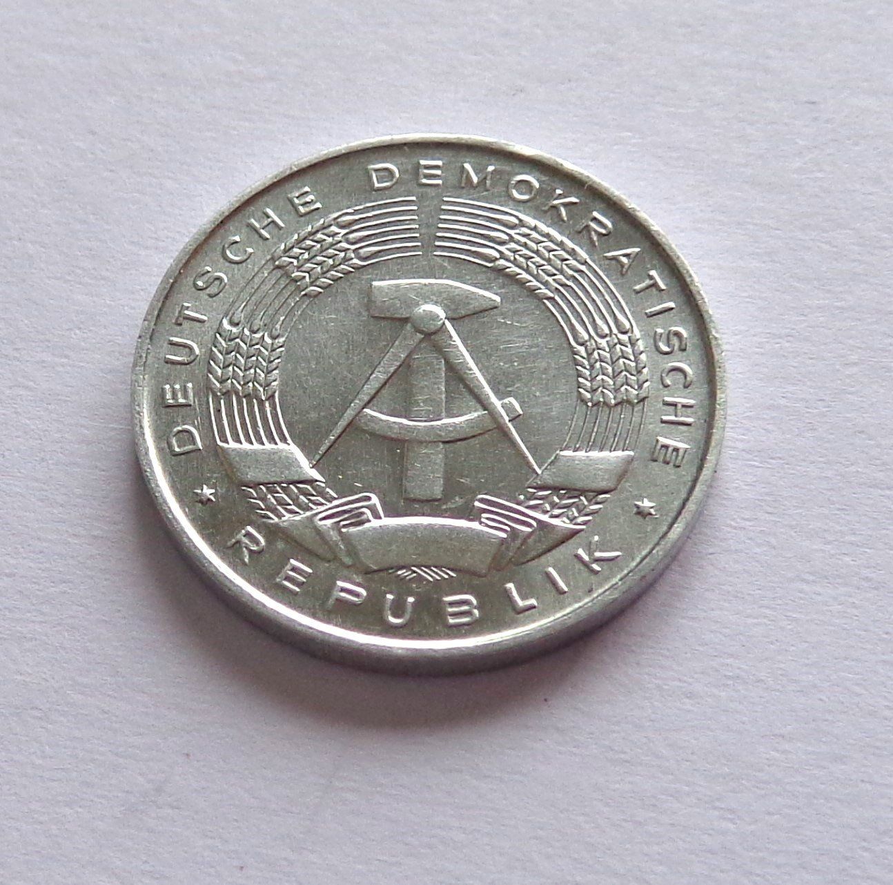 Tutti le monete: 1 Pfennig DDR 1968 A – Usato da Kriens venduto da TSCH1 1