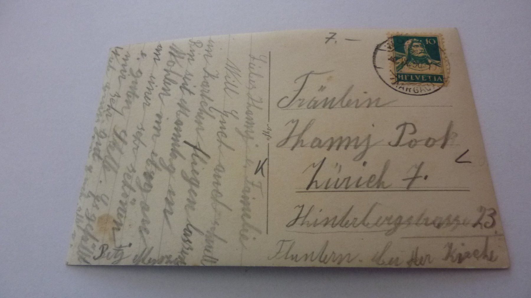 Cartoline postali: Uralte Ansichtskarte : Wohlen , Teilansicht um 1930 – Usato da Birrwil venduto da Schnaepli 1