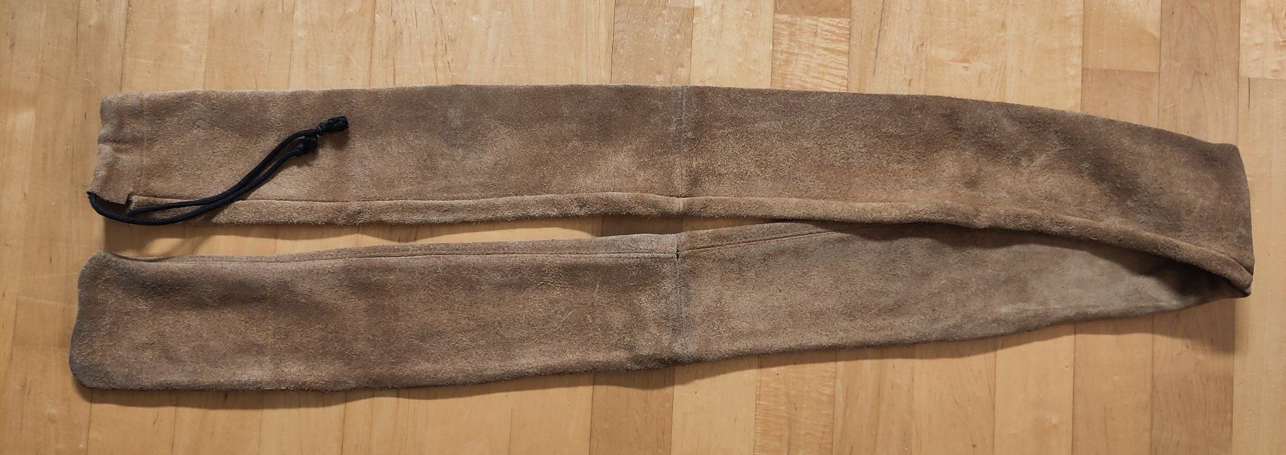 Tiro con l'arco: Langbogenhülle Wildleder hellbraun – Usato da Meilen venduto da Glaussonauten