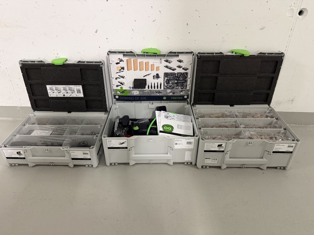 Festool Toutes les machines: Festool Domino DF500 Set  – Neuf avec emballage d'origine à Wil SG par man_x78p