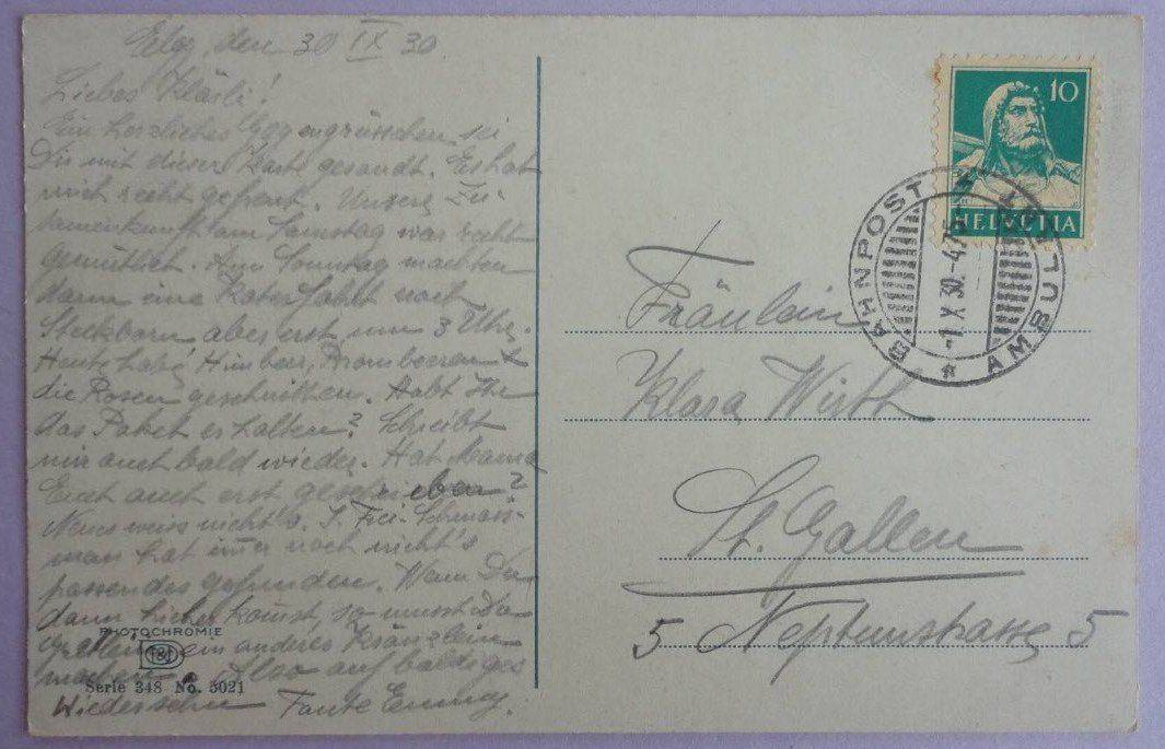 Cartes postales: Cour de ferme au printemps – D'occasion à Fétigny par Billy2miny 1