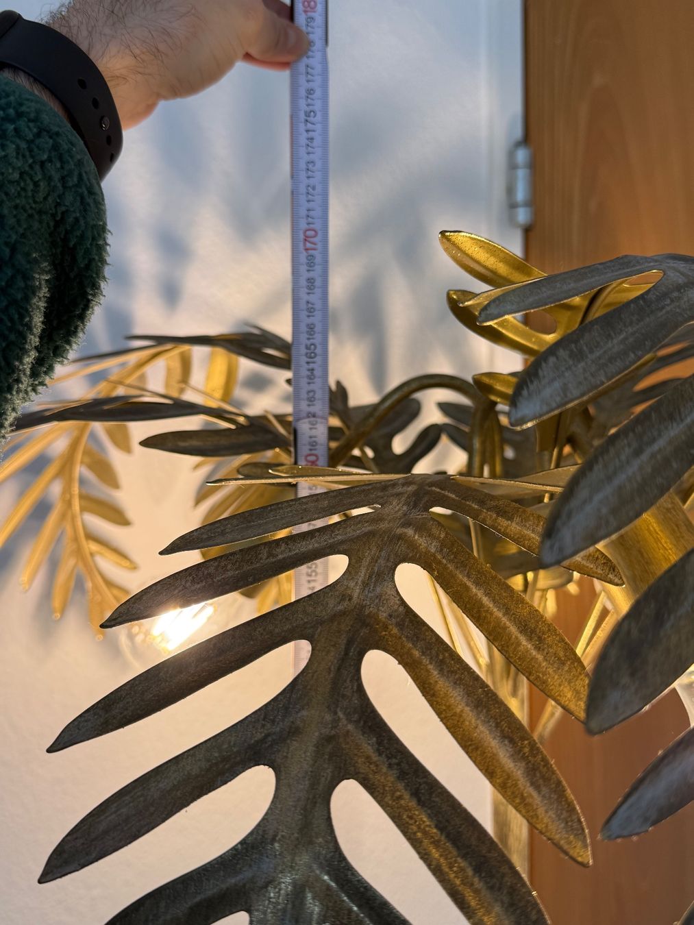 Lampen: Exotische Stehlampe in Gold - Bring Sommer ins Haus!🌴 – Neu (gemäss Beschreibung) aus Füllinsdorf von Marlon.Henseler 4
