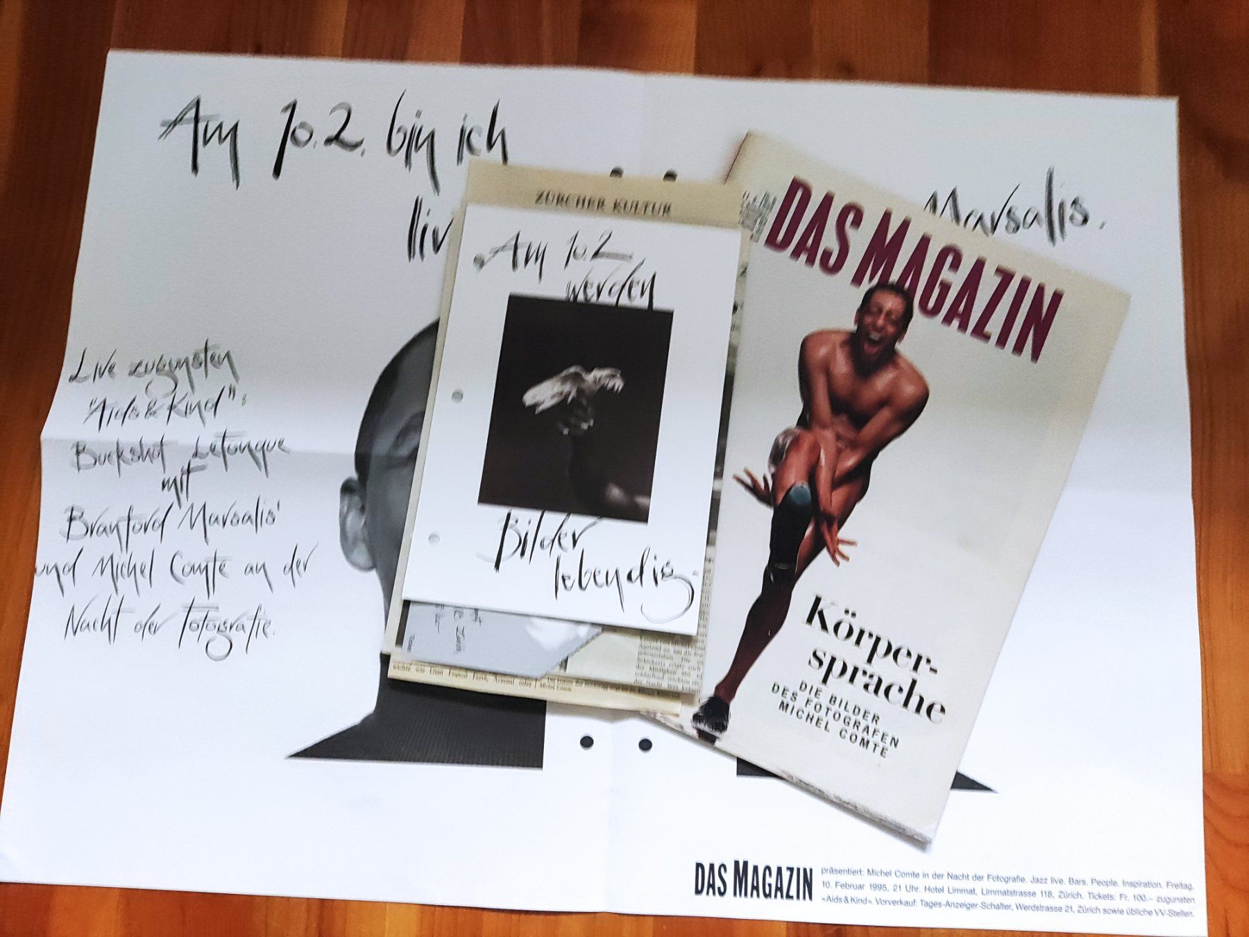 Zeitschriften & Magazine: Alte "Das Magazin" Ausgabe + Poster Michel Comte – Gebraucht aus Solothurn von Csw1