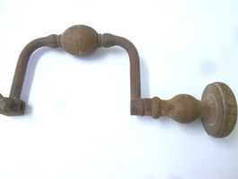 alter drehbarer Holzgriff