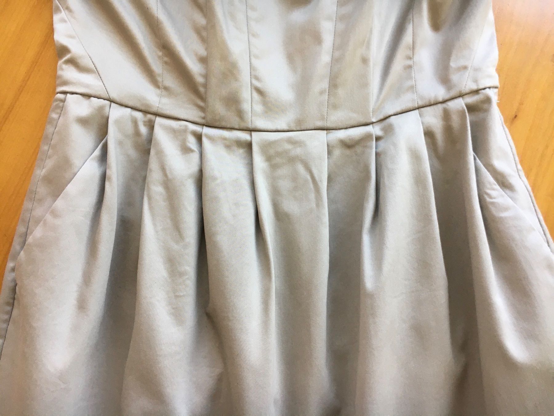 H&M Kleider: Cocktailkleid H&M Gr. 38 grau glänzend – Gebraucht aus Zürich von ehupp 7