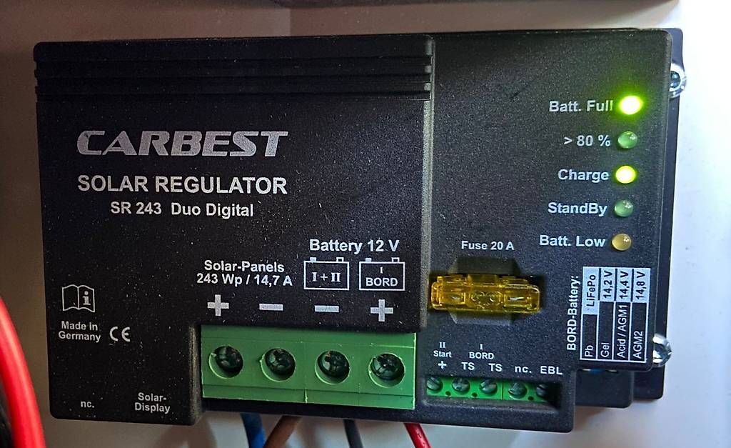 Convertitori: Carbest Solarregler RS 243 Duo digital Max 240WP – Usato da Zürich venduto da anastacia03