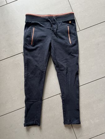Dunkelblaue Leggins, Gr. 110/116