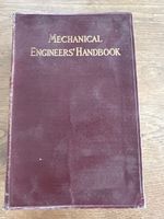 Antikes Buch Mechanical Engineers‘ Handbook 1922