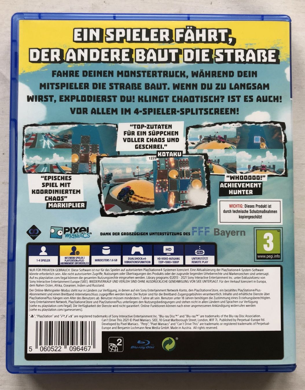 Giochi: PS4 - CAN'T DRIVE THIS – Usato da Schaffhausen venduto da durruti 2