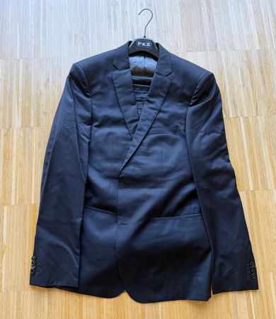 Hugo Boss Selection Suit Anzug Super 150 Schwarz Gr. 102