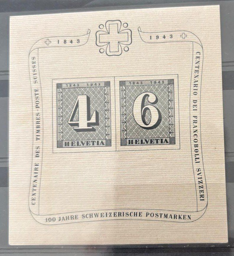 Tutti i francobolli: Schweizer Briefmaren, Block W 14 postfrisch – Nuovo (secondo la descrizione) da Nidau venduto da sch_l8zp