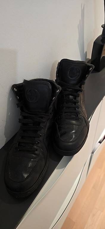 Herrenschuhe: Baskets Gucci noires  Très bon état – Gebraucht aus Bellevue von Liano_01 2