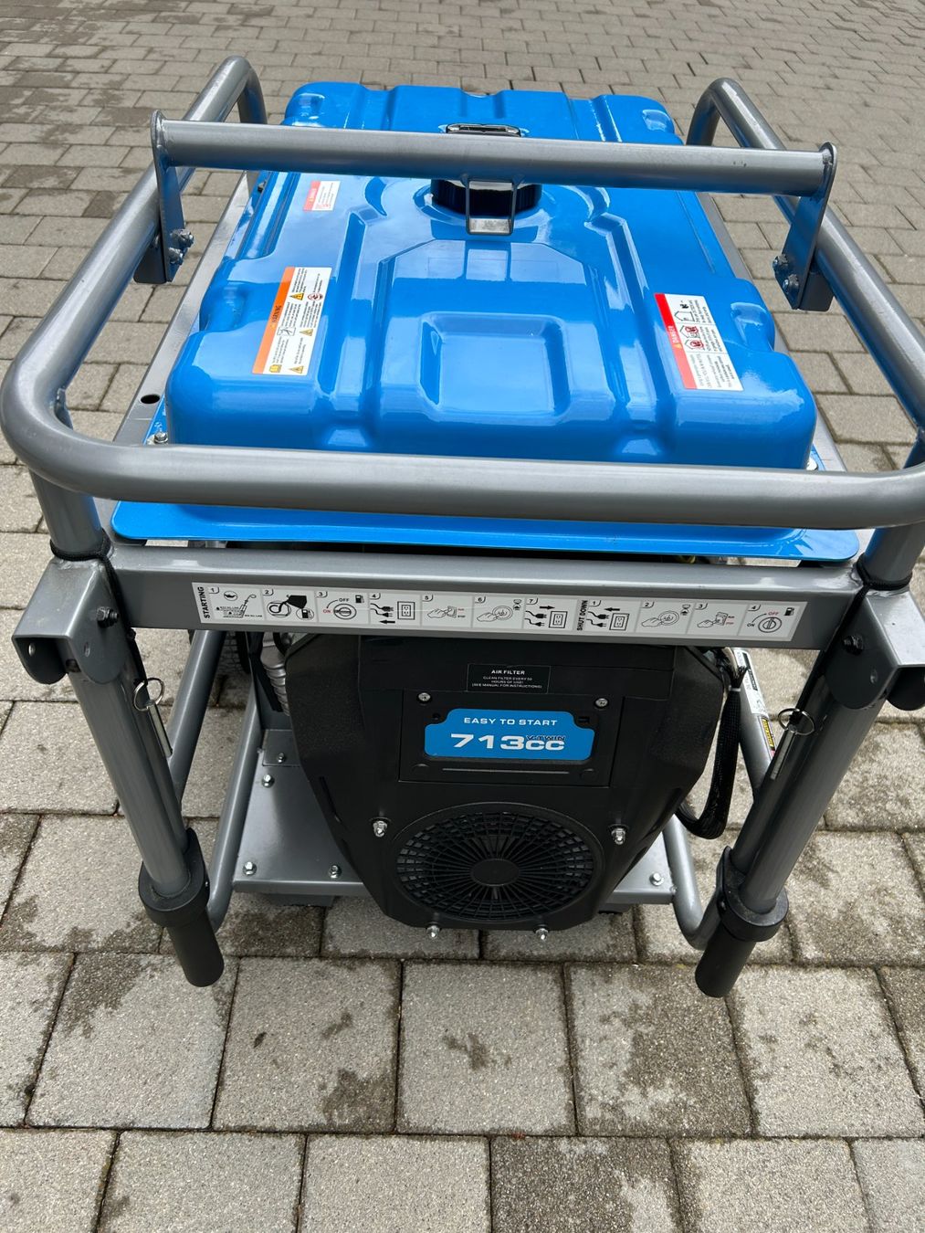 Stromgeneratoren: Generator 15KVA Benzin – Gebraucht aus Walkringen von Fiat411 3