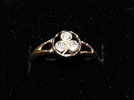 874_Diamantring 1915 - Verlobung