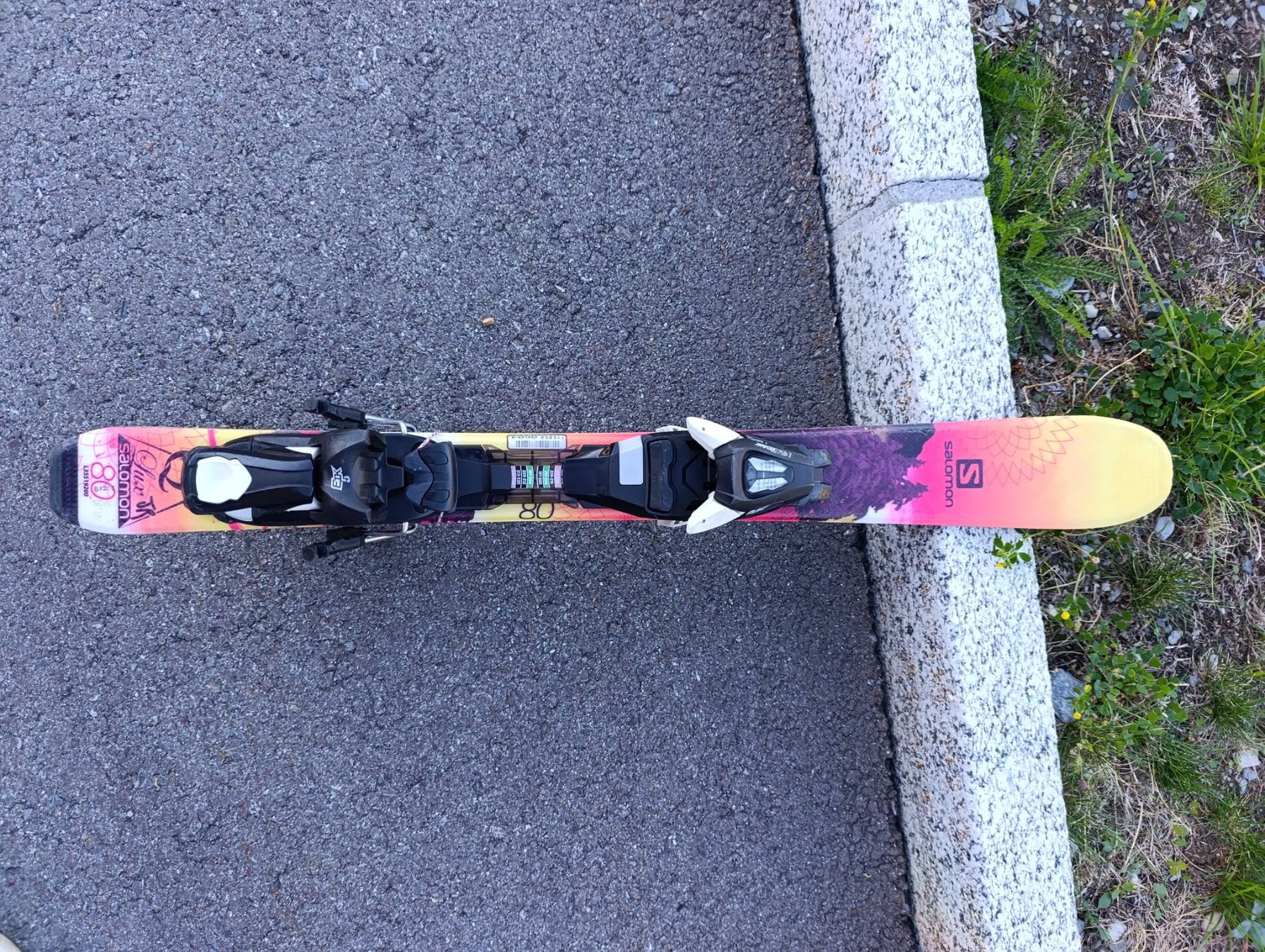 Salomon Sci: Skis salomon 80 cm – Usato da La Tzoumaz venduto da Marlenev11 3