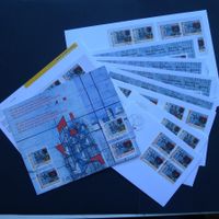 2005 Nr.1183 + 1184 Lot mit FDC/Bogen