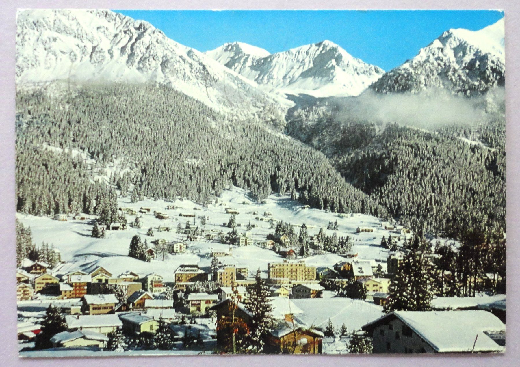 Cartoline postali: Lenzerheide, 1500 m ü.M. – Usato da Fétigny venduto da Billy2miny