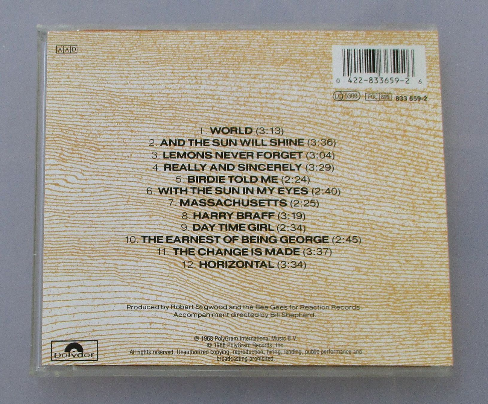 CDs: BEE GEES - Horizontal – Gebraucht aus Wattwil von Muriel11 1