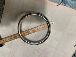 töffli puch veluxe Lampenring verchromt neu top