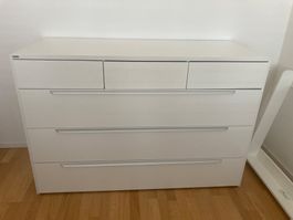 PAIDI Wickelkommode Fabiana – Weiss mit Wickelaufsatz