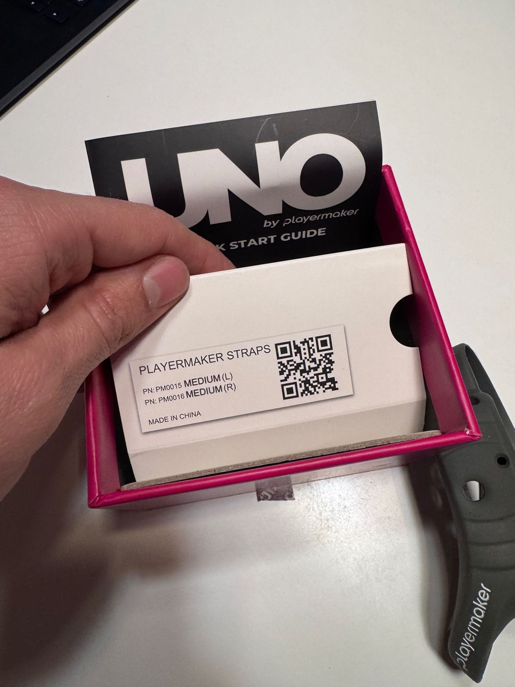 Bracciali & Braccialetti: UNO Playermaker Fussball Tracker - Neuwertig! – Nuovo (secondo la descrizione) da Zürich venduto da GC96 2