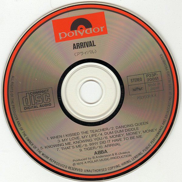CDs: ABBA Arrival P33P 20051 CD JAPAN – Gebraucht aus Altdorf UR von pj7_2g2m 2