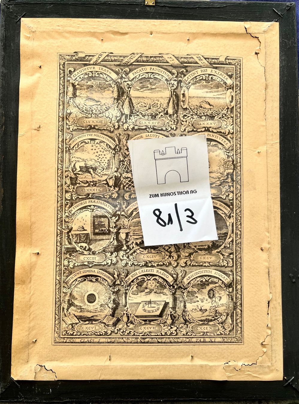 Dipinti: Die vier Jahreszeiten -  Hinterglasmalerei - vier Bilder – Usato da Basel venduto da so1_nf6l 7