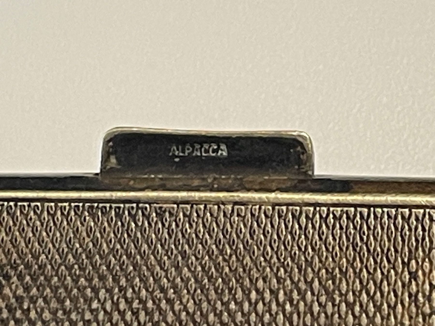 Altri Prodotti per fumatori: Vintage Zigarettenetui, versilbert, Art Deco Stil – Usato da Zürich venduto da Grandpas 3