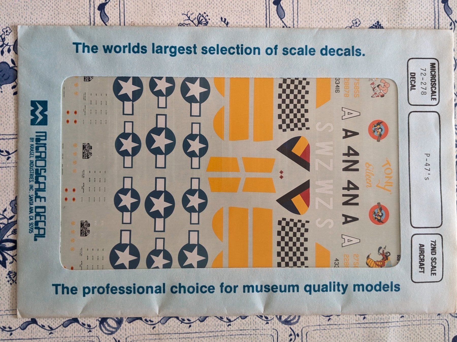 Kit di modellismo & Modellini statici: Microscale Decals P-47 Thunderbolts – Usato da Neuenhof venduto da Abakan