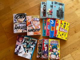 Diverse Manga ( hero academia, naruto..)