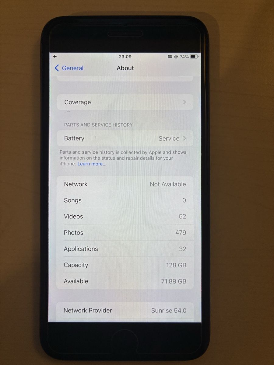Apple Telefoni cellulari / Smartphones: iPhone 8 Plus Black 128GB iOS 16 – Usato da Grenchen venduto da gabifp 1