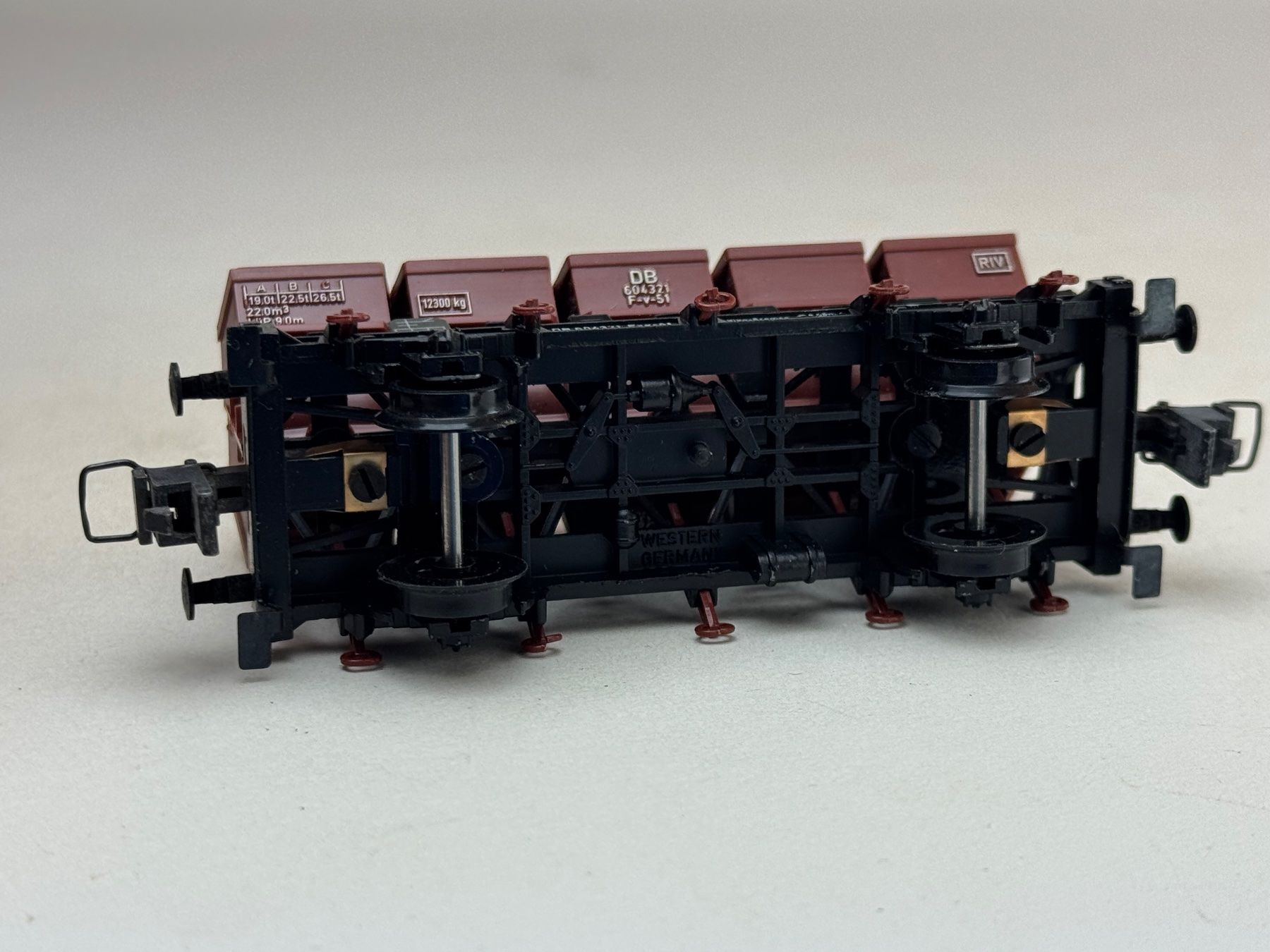 Modelleisenbahnen: EB-  Kohle Güterwagen DB – Gebraucht aus Elm von Wikmtz 2