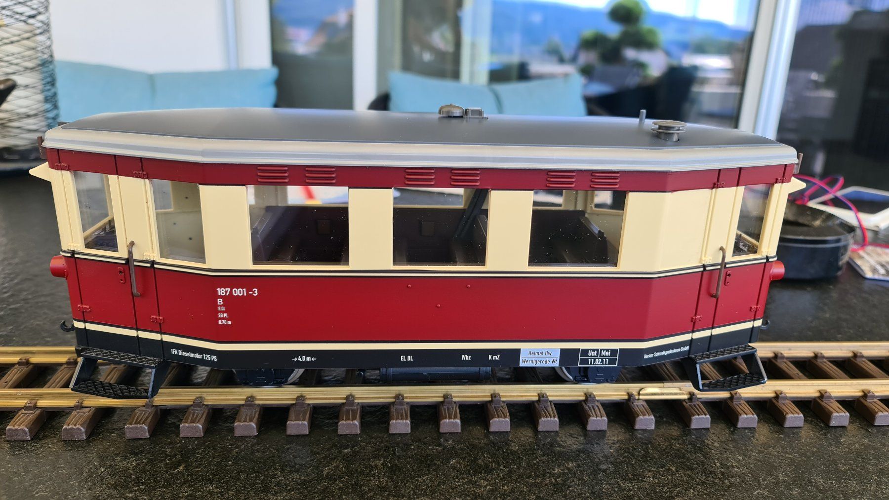 LGB Modelleisenbahnen: Train-Line 2030002 HSB Triebwagen T1 – Neu und originalverpackt aus Anglikon von  6
