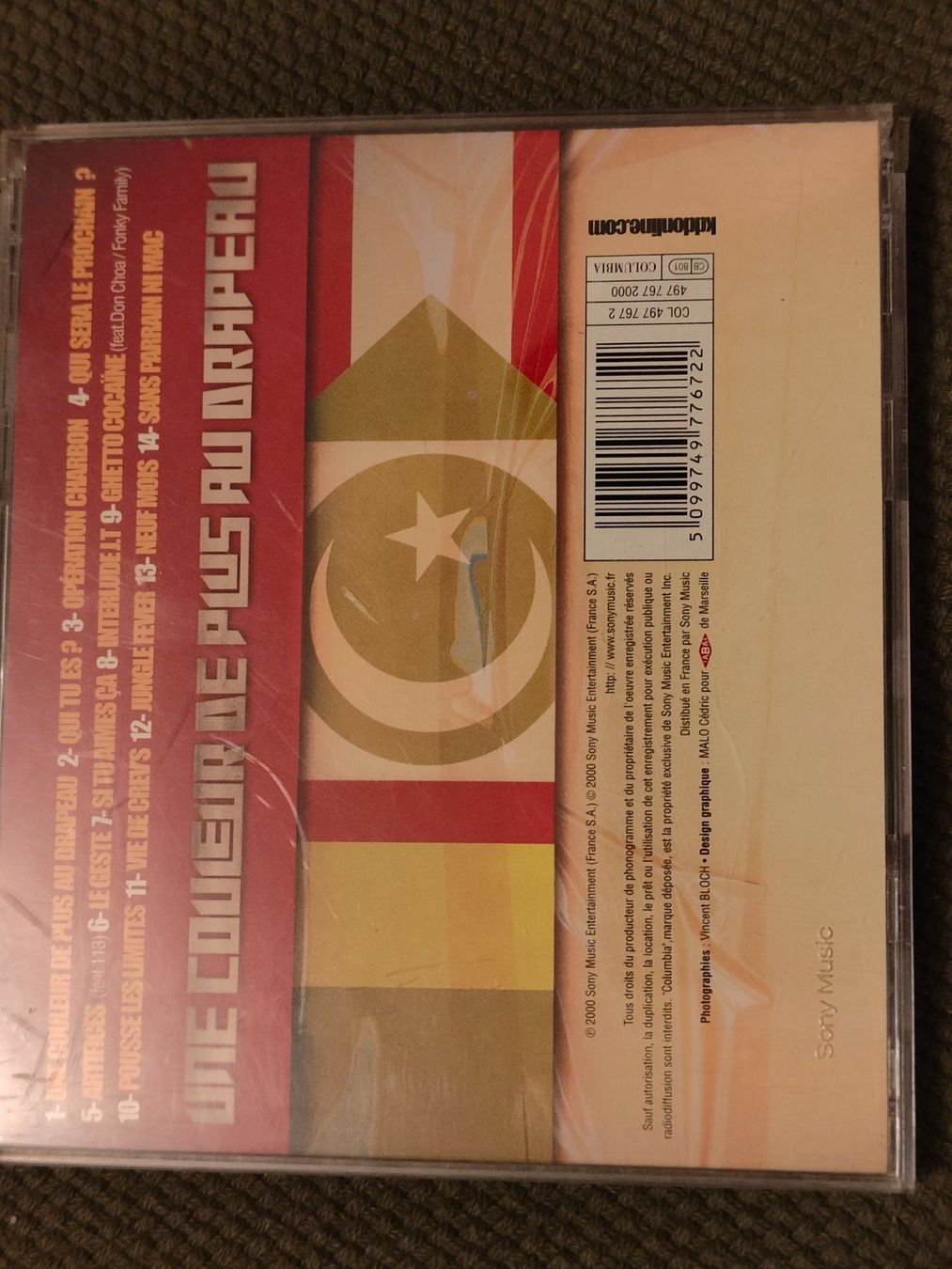 CD: KDD - Une couleur de plus sur le drapeau – Usato da Fribourg venduto da kru_fn65 1