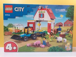 Lego City 60346 Bauernhof mit vielen Tieren und Traktor NEU