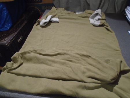 Kleid Grösse S, Jacqueline de Yong, schilfgrün/beige