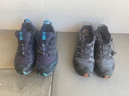 2x Salomon Trekking Grösse 40 2/3, sehr wenig gebraucht