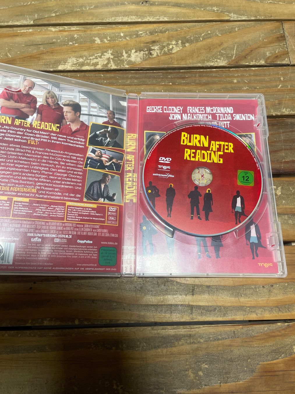 Tutti i DVDs: DVD burn after reading (allemand) – Usato da moudon venduto da faucheur2 2