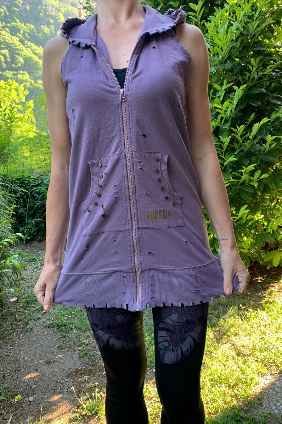 Vestiti: Cool Bomber di cottone senza maniche-cappuccio – Nuovo (secondo la descrizione) da Gordevio venduto da LanaZimm