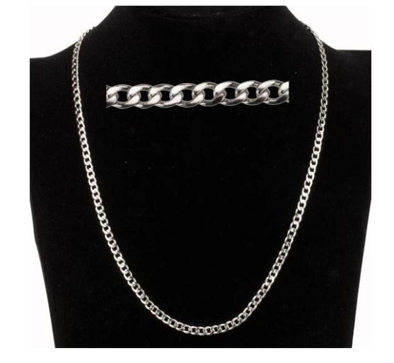 Catenine: Panzerkette Edelstahl 3mm, 50cm lang – Nuovo e nell'imballaggio originale da Illnau venduto da Demoniac