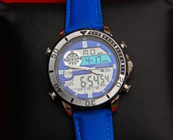 Digital Montre Atlas for Men Two Timer, Chrono, Alarm, date