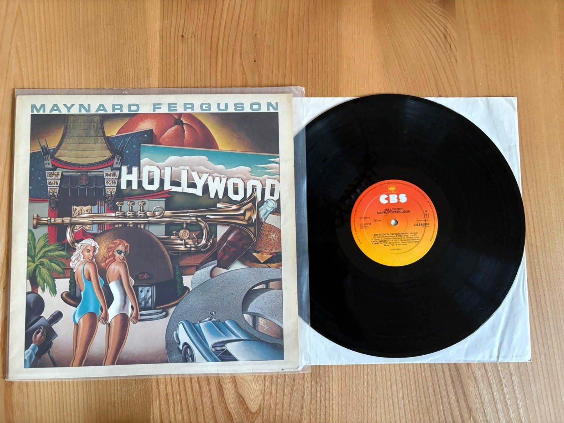 Dischi in vinile: Ferguson, Maynard  - Hollywood - EU - 1982 - CBS – Usato da Zofingen venduto da big_r2gx