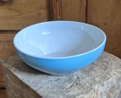 RÖSSLER - hellblaue Schale 17 cm