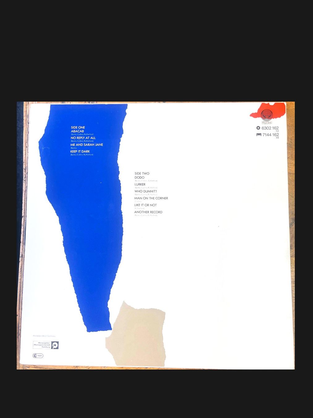 Dischi in vinile: Set Vinyles GENESIS x4 – Usato da La Chaux-de-Fonds venduto da Simone1180 3