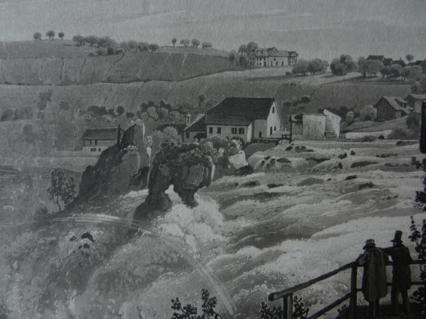 Stiche: Rheinfall Pavillon Bleuler – Gebraucht aus Risch von Rischli15 1