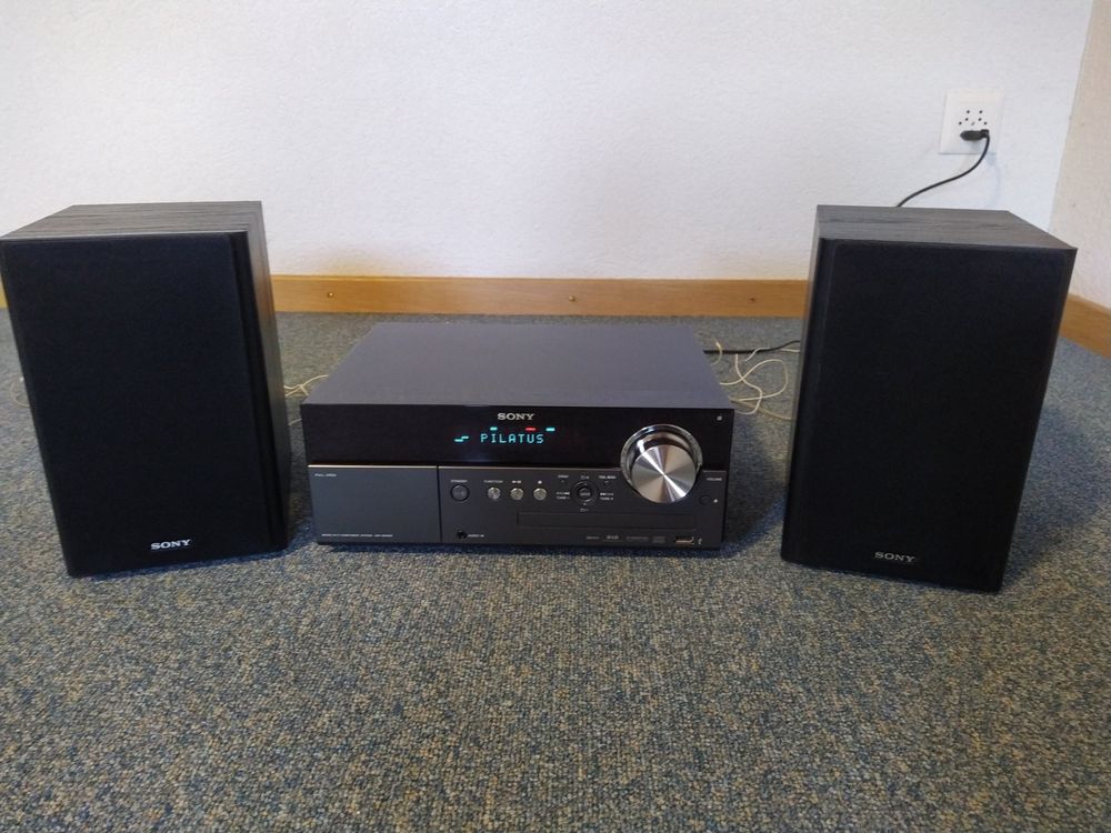 Sony CMTMX550i mit iPodDocking Station, CDs und DABRadio Kaufen auf Ricardo
