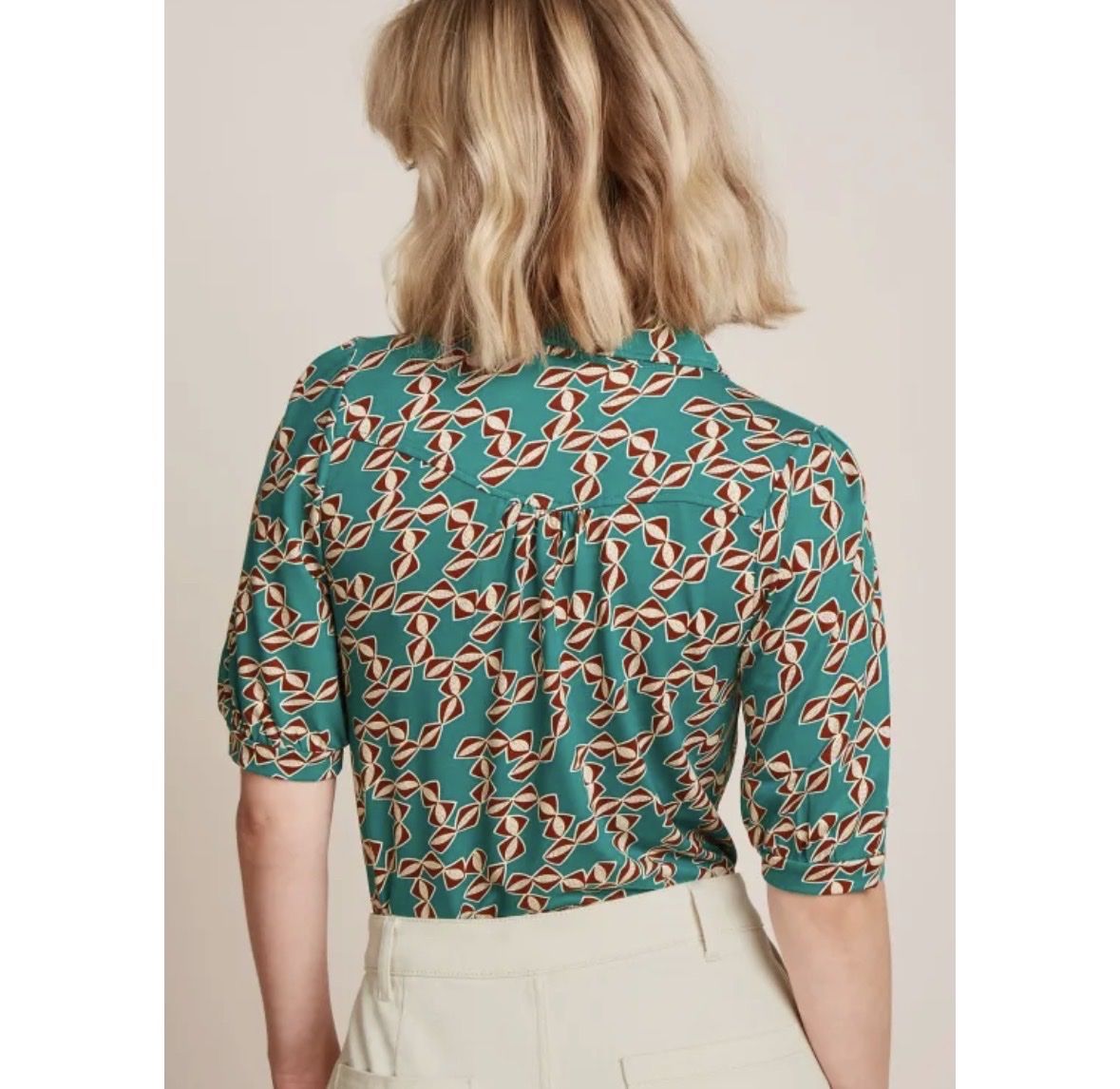 King Louie Camicette: King Louie Bluse, Gr.L, neu! – Nuovo (secondo la descrizione) da Steffisburg venduto da Bird304 3