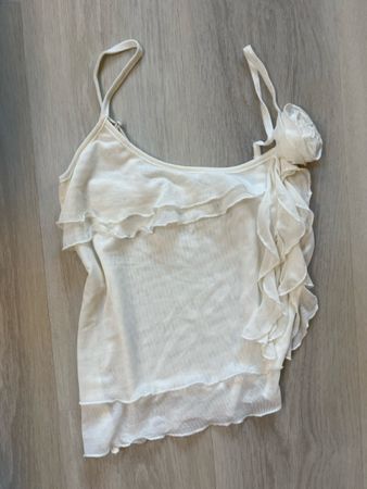 Asymetrisches Blumen Top