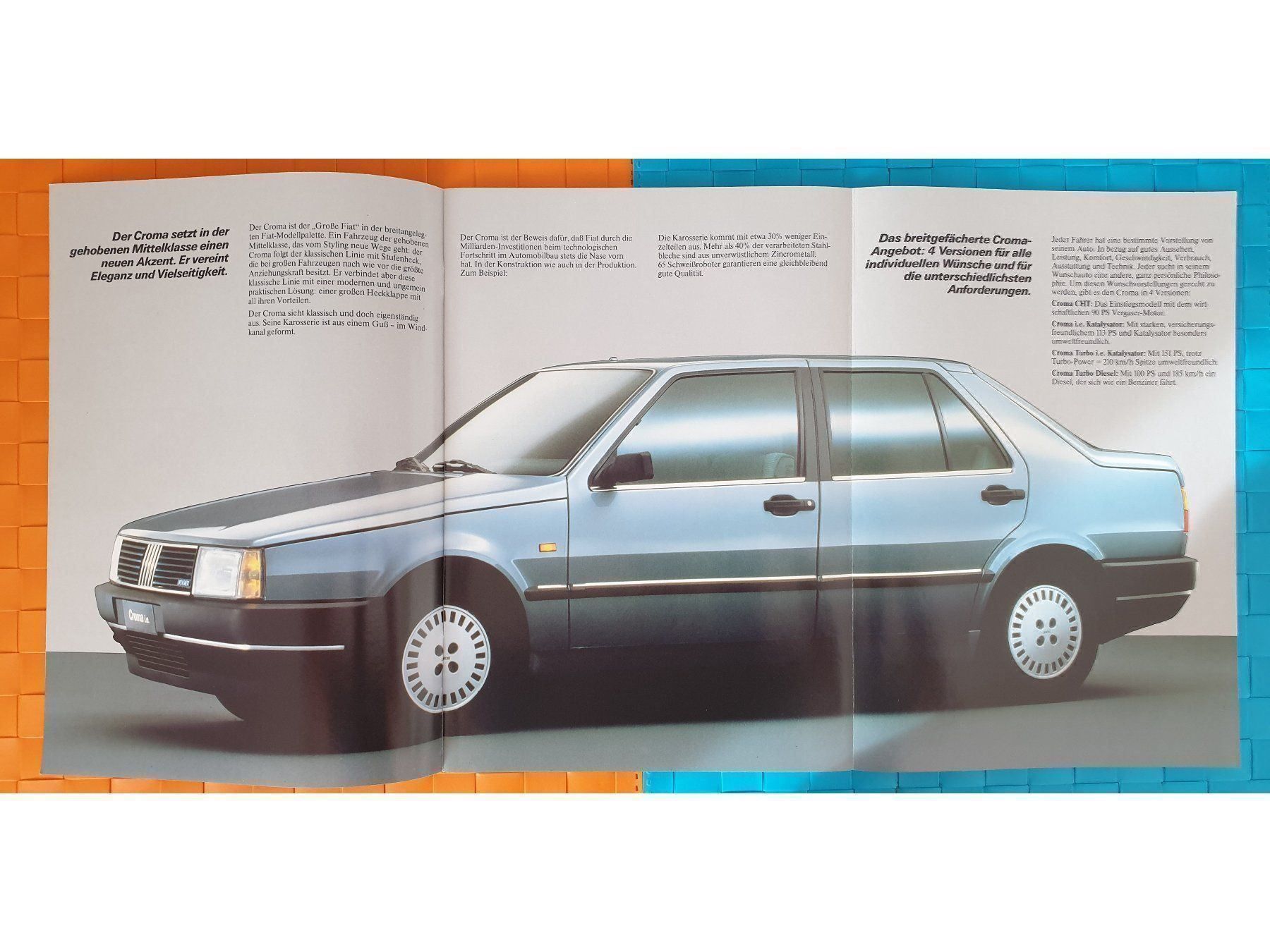 Riviste & Magazine: FIAT CROMA 1987 - Prospekt / Katalog – Nuovo (secondo la descrizione) da Viganello venduto da CARLiteratur 2